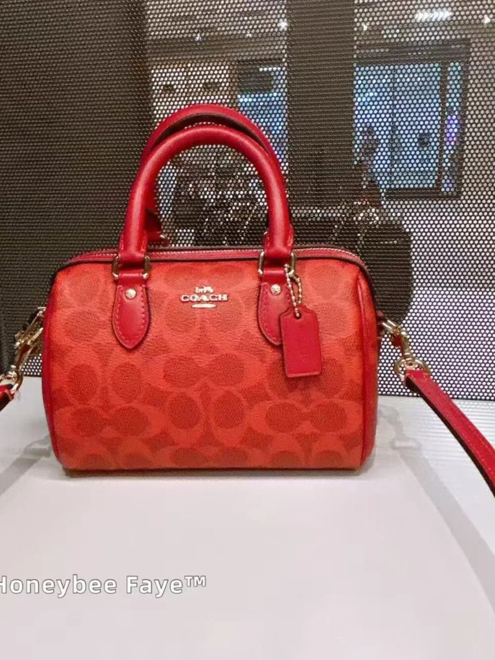 Coach Mini Rowan Crossbody Bag In Signature Canvas CEY63